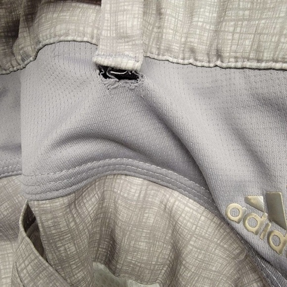Adidas Ultimate Stretch Golf Shorts Elastic Waist Gray Mens Size 30 Check - Picture 10 of 11